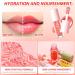 2 Pack Big Brush Head Lip Gloss - Hydrating Fruit Flavored Plumping Lip Oil Set in Raspberry & Strawberry - Non-Sticky Moisturizing Texture - Buy Online on GoSupps.com