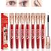 Yanquina Super Long Mascara 4D Waterproof and Sweat Proof Mascara Super Long Luxurious Mascara Stereo Lengthening Mascara (7pcs)