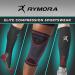 Rymora Elbow Brace Support Sleeve for Men and Women - XXL Slate Grey - Reduce Joint Pain - Ideal for Weightlifting & Weak Joints - Buy Online on GoSupps.com