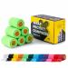 6 Rolls SPORTTAPE Self-Adhesive Football Sock Tape | 7.5cm x 4.5m - Mint Green | Cohesive Bandage - Pet Bandage Vet Wrap for Dogs & Horses | Compression Bandage Shin Pad Tape & Football Ankle Tape Mint Green 7.5x450 cm (Pack of 6)