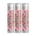 Delight Naturals Valentines Day Lip Balm - Chocolate Cherry - Set of Three