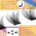 Pleell Lash Clusters 110 pcs DD Curl Individual Eyelash Extensions 10-16mm - Natural & Wispy DIY Eyelashes - Buy Online on GoSupps.com