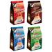Domino coffee - Discovery pack - 4 x 36 Senseo compatible pods - Classic, Mild, Strong and Deco