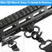 FANGOSS Two Point & Traditional Mlock Sling Rail Mounts with 1.25 Inch QD Push Button Swivel Loop - 2 Pack - Buy Online on GoSupps.com