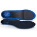 Carbon Fiber Shoe Insoles for Men and Women with Ergonomic Orthotic Arch Support and Foam Heel Shock Absorbing Cushion for Turf Toe Hallux Rigidus and Plantar Fasciitis Relief (X-Large)