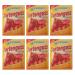 Pack of 6 Komet red cake glaze (6 x 15 g) for 375 ml water or gelatine-based fruit juice