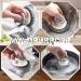 2 Pcs Steel Wool Scrubber with Handle Heavy Duty Dish Scrubber Kitchen Cleaning Brush for Pots Pans Grills Sink - Buy Online on GoSupps.com