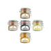Golden Milk Organic Spice Set | Premium XL Glass - Turmeric Ceylon Cinnamon Ginger Pepper & Nutmeg - 100% Natural Spices by Noble Herb - Buy Online on GoSupps.com
