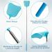 Takuza Fly Gossip - 2-Piece Flying Swatter Set for Pest Control | Mosquito Scraper | Blue & Pink | Effective Against Flies Wasps & Insects - Buy Online on GoSupps.com
