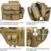 Piscifun Fishing Tackle Bag with Rod Holder | Water-Resistant Sling Pack in Black, Khaki, Tree Camo, Green Camo - Buy Online on GoSupps.com