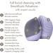 Buy Geske SmartAppGuided Sonic Facial Brush 5 in 1 - Electric Silicone Facial Cleaning Device & Massager in Purple | International Shipping Available - Buy Online on GoSupps.com