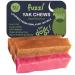 Fuzzl Premium for Dogs in 4 Flavors, 4x70g: Original, Turmeric Superfood, Strawberry and Coconut. Natural and made with Himalayan Yak Milk. Chewable treats