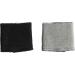 adidas Interval Reversible Wristband Black/White/Aluminum - One Size, Pack of 2 - Buy Online on GoSupps.com