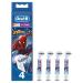 Oral-B Marvel Spider Man Electric Toothbrush Heads Pack of 4 Ideal for Sensitive Teeth and Gums Ages 3+ Spider-Man