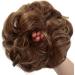 JJstar 2PCS Messy Bun Hair Piece Curly Fake Hair Buns - High Heat Resistant Synthetic Fiber Scrunchies for Women & Girls - Buy Online on GoSupps.com