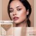 3-in-1 Blush Highlighter Contour Palette - Long-Lasting Sweat-Resistant Makeup Powder for Women - Natural Look, Matte Finish - Color 3, 1g - Buy Online on GoSupps.com