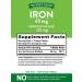 Nature's Truth Iron 65 mg - 120 Coated Tablets | Supports Energy & Wellness - Buy Online on GoSupps.com