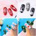 NICENEEDED Dreamcatcher Nail Art Stamping Kit - 6 Templates, 1 Stamper, 1 Scraper, Manicure Tool for DIY Decoration - Style 5 - Buy Online on GoSupps.com