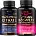 NUTRAHARMONY Vitamin B Complex & Magnesium Citrate Capsules