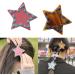 Star Barrettes Clip Hairpin Y2K Girls Ornaments Bangs Clip Hairpin For Women Girls Headwear Accessories Party Wear Tortoiseshell Brown - Buy Online on GoSupps.com