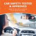 So Peep Baby Car Mirror - Safe Rear View Mirror for Back Facing Child Seat - Crash Tested with Double Strap - Ideal Baby Shower Gift & Car Accessory - Buy Online on GoSupps.com