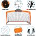 WEKEFON 5x3.1 Portable Soccer Goal Net for Kids - Orange | Backyard Games & Training Goals with Carry Bag - Buy Online on GoSupps.com