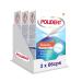 Polident 3 Minute Antibacterial Cleaner, Dental Appliance Cleaner, Pack of 3x 66 Tablets