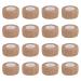 Bandage Wrap 16 Pack 1 x 5 Yards Self Adherent Wrap Breathable Self Adhesive Bandage Wrap Rolls Cohesive Bandage Athletic Elastic First Aid Tape for Stretch Athletic Ankle Sprains Swelling Sports Beige 1 Inch (Pack of 16)
