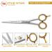 Five Star Solingen Professional 6.5 Hair Cutting Scissors - Extra Sharp Hair Shears for Men Women & Kids | Durable Rostfrei Micro-Vatting Design - Buy Online on GoSupps.com