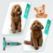 Ruff 'N Ruffus Deshedding Brush + Free Nail Clippers | Up to 95% Shedding Reduction | For All Breeds of Cats and Dogs | Non-Slip Grip - Buy Online on GoSupps.com