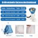Lollanda Adjustable Cat Collar | Soft Protective Elizabethan Recovery Collar for Cats | Post-Surgery & Injury Relief (S) - Blue - Buy Online on GoSupps.com