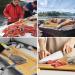 Exjiota Fish Cleaning Board Set - Portable Fish Fillet Board with Clamp Knife & Gloves | Perfect Gifts for Anglers - Buy Online on GoSupps.com