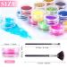24 Colors Glitter Set for Nail Art | Fine Glitter Powder for DIY Makeup & Body | Tinkering Nail Design Accessories - Buy Online on GoSupps.com