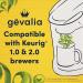 Gevalia Colombia K-Cup Coffee Pods - 84ct Box for Keto & Low Carb Lifestyle - Buy Online on GoSupps.com