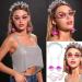amangul Vintage Inspired 70s Disco Headband Sunglass Earrings Set Perfect for Parties and Dance Clubs - Buy Online on GoSupps.com