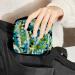 GIAPB Period Bag - Blue Plaid Art Color Print | Sanitary Napkin Storage & Makeup Pouch - Buy Online on GoSupps.com