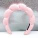 BLAISTER Spa Headband for Women - Soft Makeup and Facial Washing Headband - Cute Pink Hairband for Shower - Buy Online on GoSupps.com