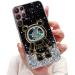 Tivenfezk Nadoli for Samsung Galaxy S23 Ultra Treisand B r Astronaut Hidden Stand Shell cartoon glitter astronaut stand soft silicone bling cell phone case transparent protective cover samsung galaxy s23 ultra black