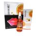 Vitamin C Face Serum - Hyaluronic Acid and Anti Aging - 1.69 oz + 1 Pcs Niacinamide Silk Mask & 1 Pcs of Collagen Crystal Lip Mask Watermelon