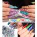 Buy HOLOGRAPHIC Chunky Glitter 100g - Silver Craft Glitter for Resin Face Nail Body Slime & Festival Art - International Shipping Available - Buy Online on GoSupps.com
