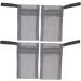 Baluue 16 Pcs Soap Soap Sleeve Soap Savers Bar Soap Pouch Soap Net Pouches Grey Nylon Fiber - Buy Online on GoSupps.com