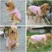 Lovelonglong Summer Pet Clothing Dog T-Shirt Ribbed Tank Top for Bulldogs - 100% Cotton, Pink, Size XL - Buy Online on GoSupps.com