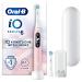 Oral-B io Series 6 Sensitive Edition Electric toothbrush/Electric Toothbrush 2 plug-in brushes 5 cleaning modes for dental care designed by brown pink sand