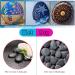 Lulonpon 16-Piece Painting Rocks Set - 2-3 Inch Kindness Rocks for Kids - Smooth Surface Arts and Crafting Supplies - 4.0 lbs Blue-Gray River Rocks Bulk - Buy Online on GoSupps.com