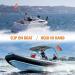 Obcursco 48 Water Ski Flag for Boat | 12 x 18 Orange Boat Flag with Pole | Skier Down Flag for Boat Safety | Ideal for Watersports - Buy Online on GoSupps.com