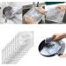 Multipurpose Wire Dishwashing Rags for Wet and Dry Multipurpose Non-Scratch Scrubbing Wire Dishwashing Rags for Dishes Sinks Counters Easy Rinsing (10PCS)