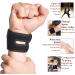 HiRui Wrist Brace & Wrist Wraps for Workout, Weightlifting, and Pain Relief - One Size, Black - Buy Online on GoSupps.com
