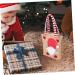 STOBAZA Christmas Bag Tote Bag Gnome Drawstring Bags Christmas Fabric Candy Pouches Baby New Year Bag 1 count (Pack of 1) Picture 3 - Buy Online on GoSupps.com