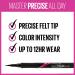 Maybelline Eyestudio Master Precise Liquid Eyeliner - Black - All Day  0.034 fl. oz - Buy Online on GoSupps.com