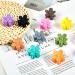 YosaiHom 12 Pack Small Flower Hair Claw Clips for Kids Girls - Non-Slip Mini Jaw Clips for Thin Thick Hair - 12 Colors - Strong Hold Hair Accessories - Buy Online on GoSupps.com